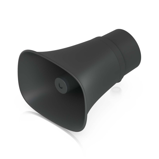 Difuzor tip goarnă AI PoE UniFi Ubiquiti pentru exterior 120 dB, UP-AI-Horn-Speaker-B